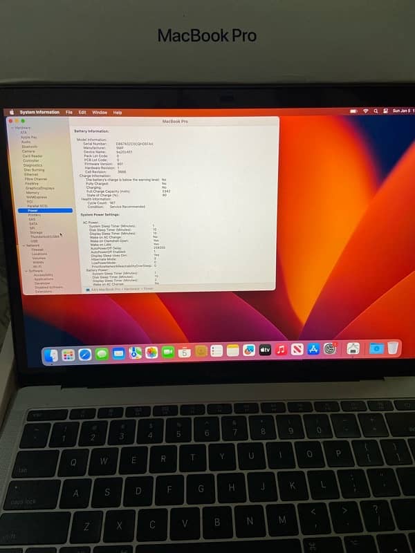 Apple MacBook Pro(8/256Gb) 2017 model with box&charger Wh(03274117805) 11