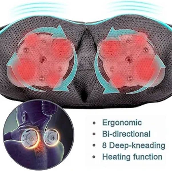 Mo Cuishle Shiatsu Back Shoulder and Neck Massager with Heat 4