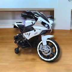 White Electric Bike for Kids