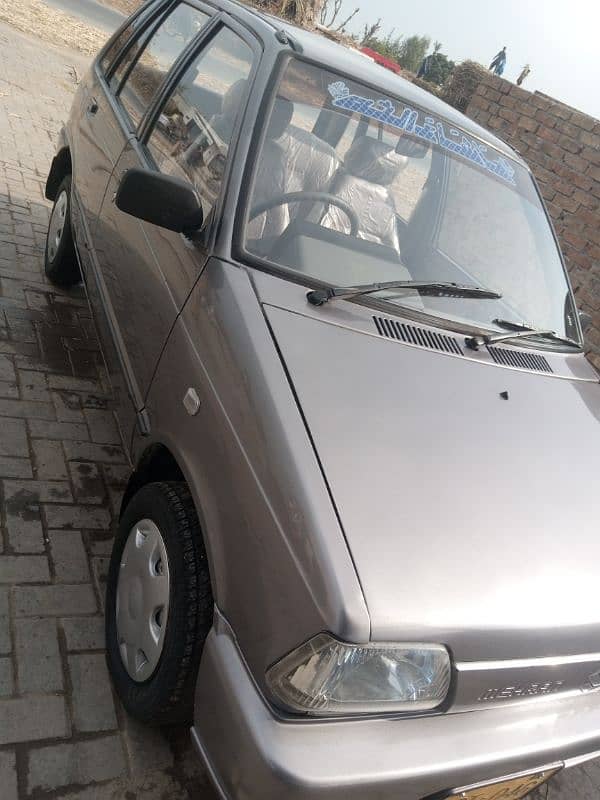 Total genuine Suzuki Mehran VXR gunmatalic colour,new in condition 4