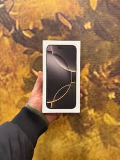 IPhone 16Pro Max 256GB Natural Non PTA Non Active Box Packed