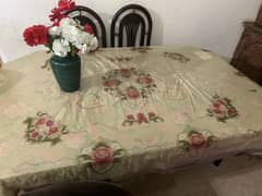 Dining Table with 6 Chair for sale