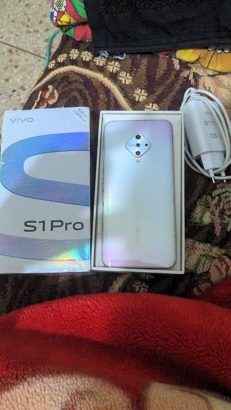 vivo S1 pro orignal phone with complete box and charger 11