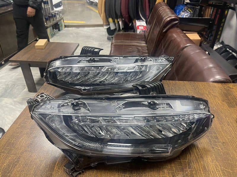 Honda Civic X LED Box Pack janion headlights 3