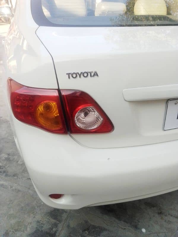 Toyota Corolla XLI 2009 8