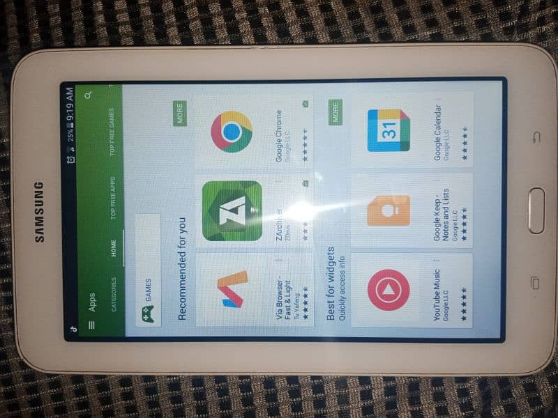 Samsung Tab E lite 4