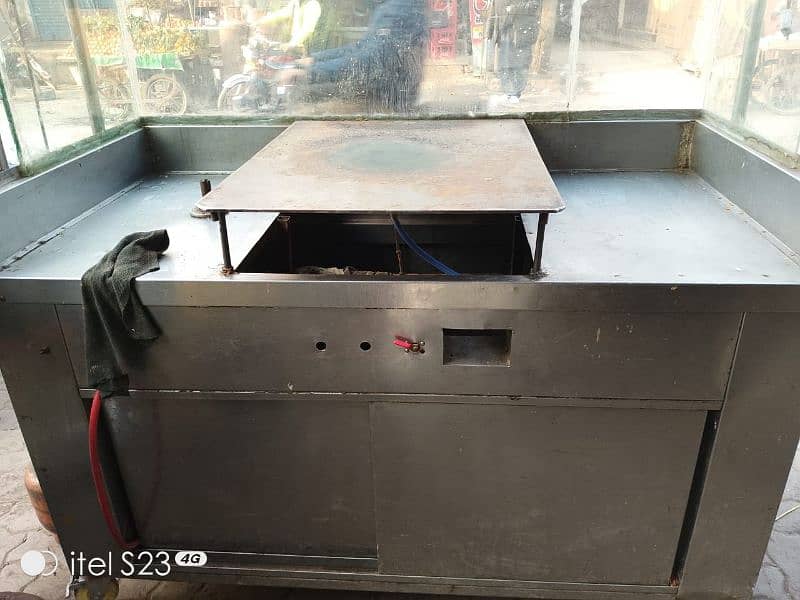 Shwarma Steel Counter 4