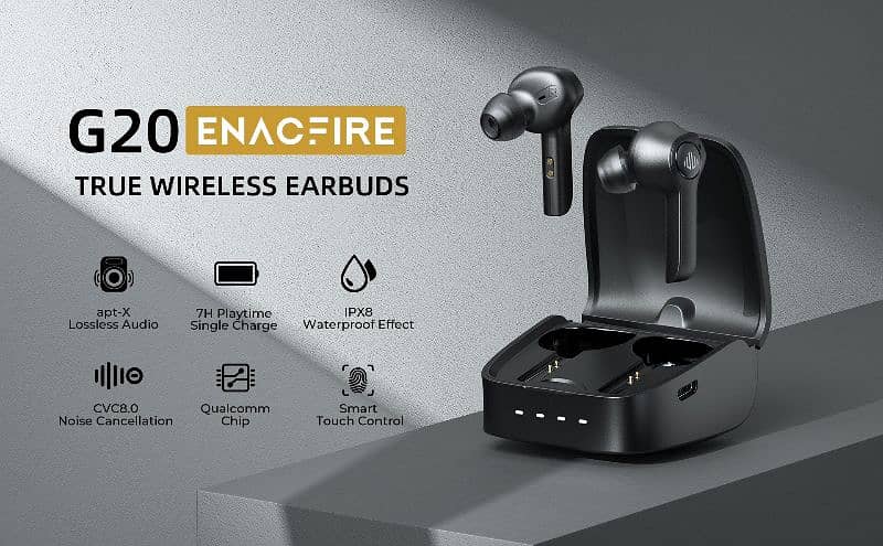 ENACFIRE G20 True Wireless Earbuds - Excellent Condition 9