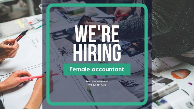 Required Female Senior Accountant 0