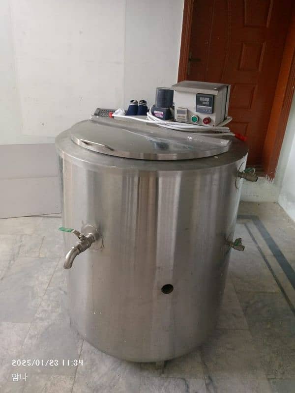 Electric Milk boiler. 0