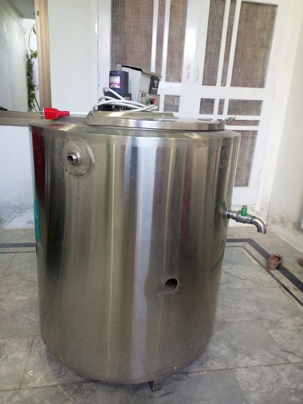 Electric Milk boiler. 2