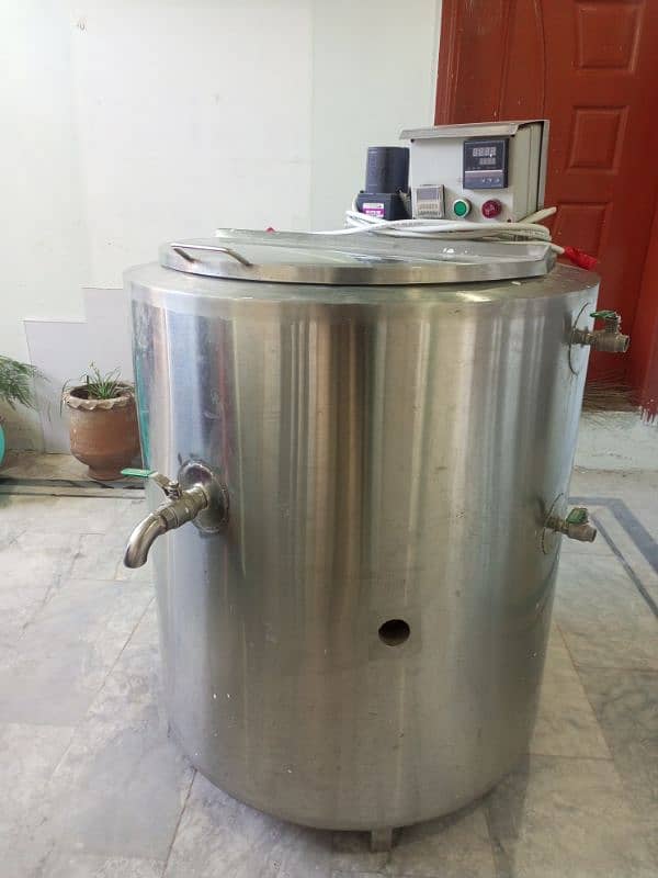 Electric Milk boiler. 3