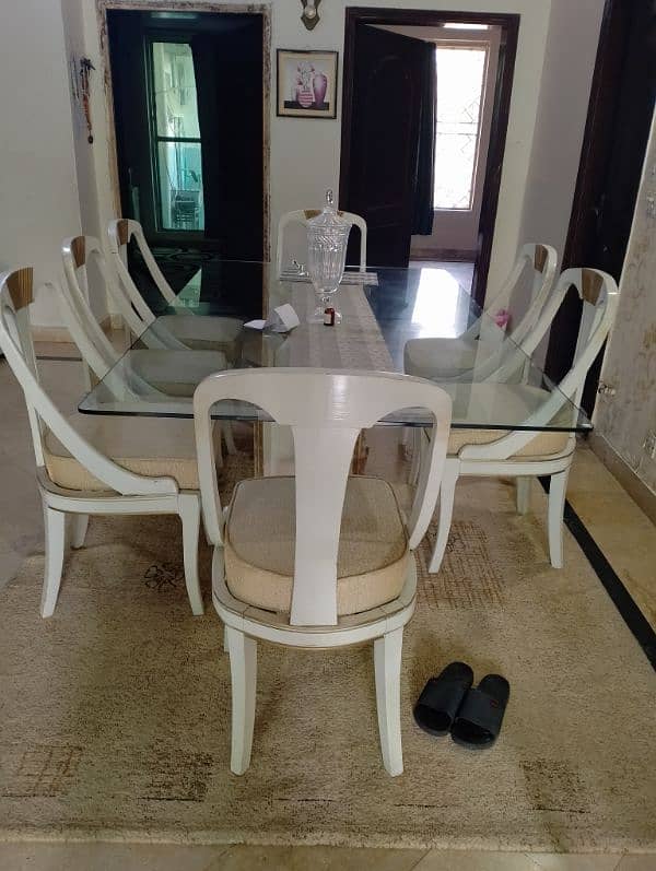 dinning table with 8 chairs 3