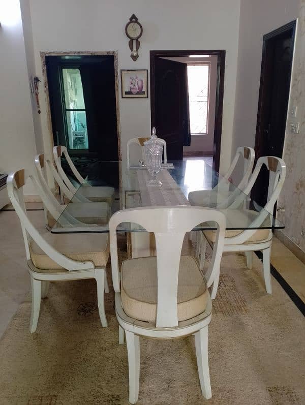 dinning table with 8 chairs 4