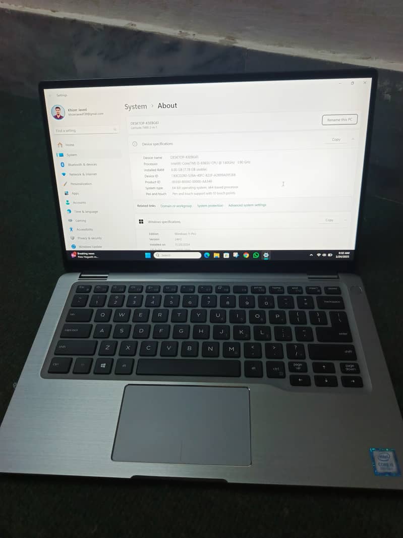 Dell Latitude 7400 2-in-1 (i5 8th Generation) 9