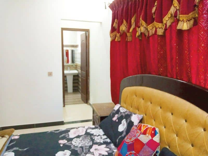 furnished 5 marla house upper portion for Rent in Bahria Town Lahore 14