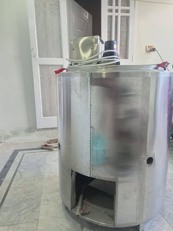 Electric milk boiler. 3