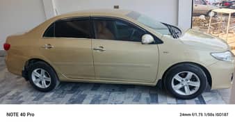 I'm selling *Toyota Corolla GLI 2011* Car for sale"""Which is in excel