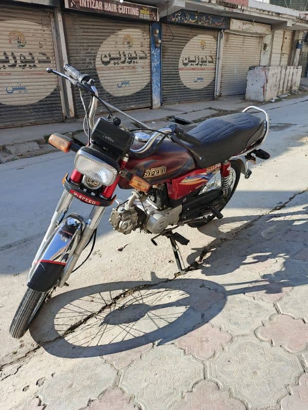 Hi speed 70CC 2021 model all punjab registered 4