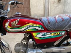 Honda CD 70 bike for sale model 2023 03456561380//03057210160