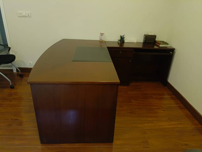 interwood executive table | table | excutive chair | office table 3