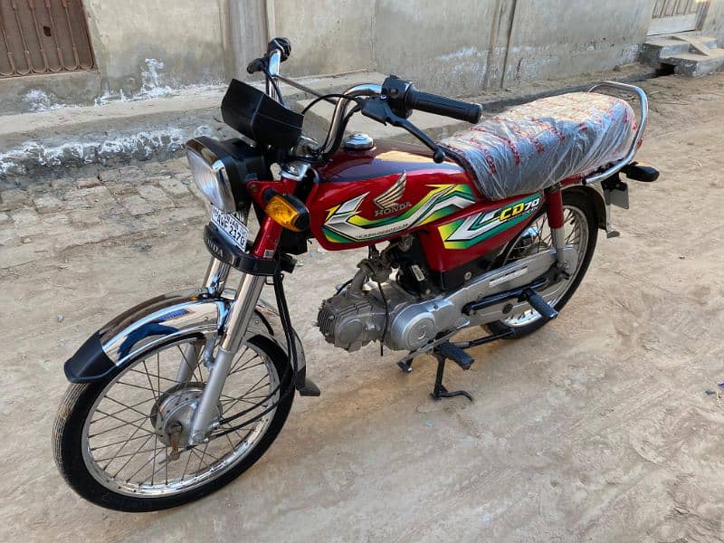 Honda CD 70 bike for sale model 2023 03456561380/03057210160 7