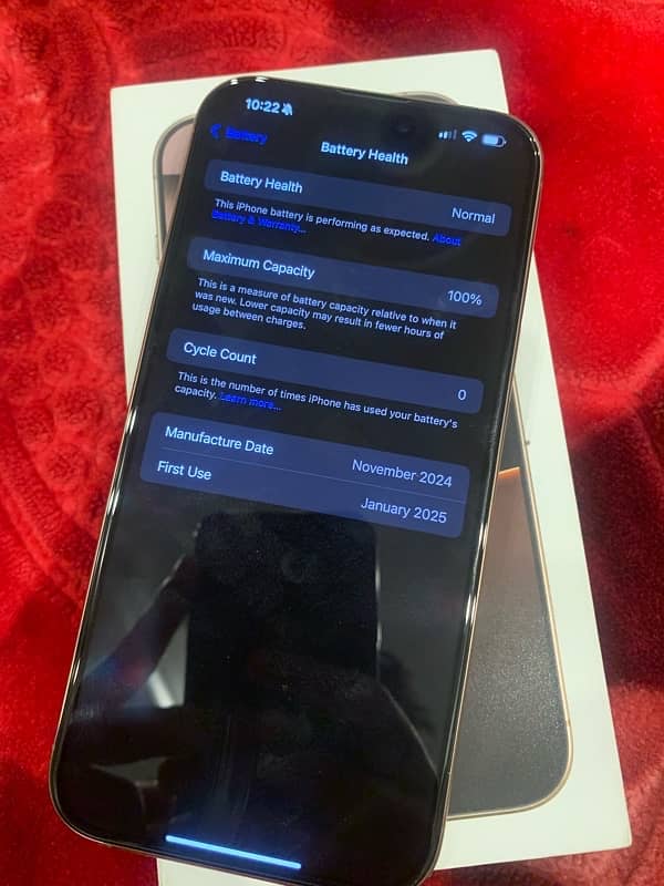 Iphone 16 Pro Max Jv 256GB Desert Titanium 4