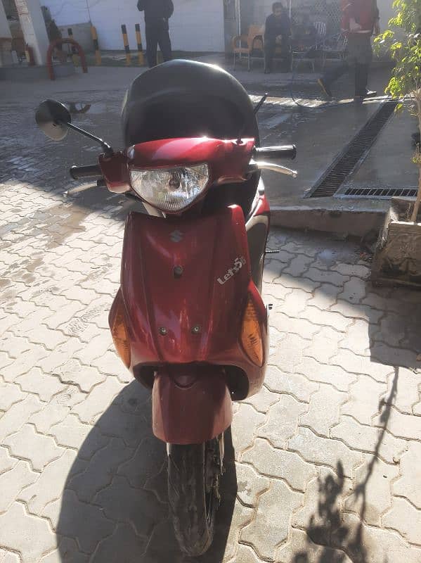 SCOOTY suzuki LET'S 5G 4