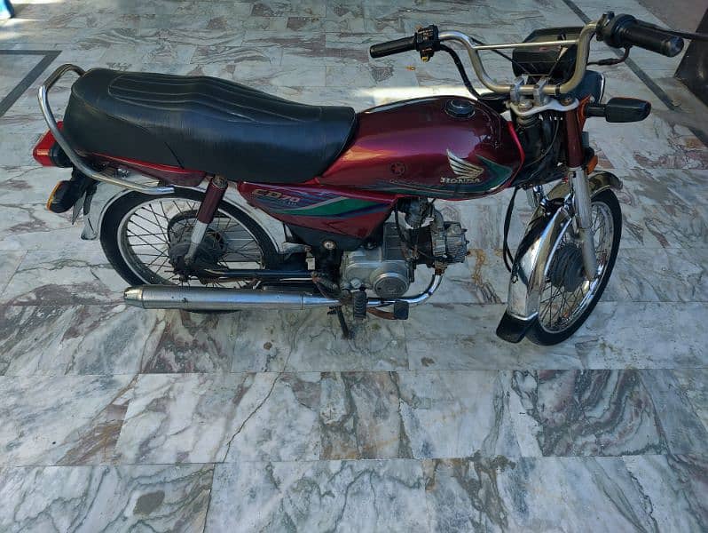 honda 70cc bike 2015 model biometric available 3