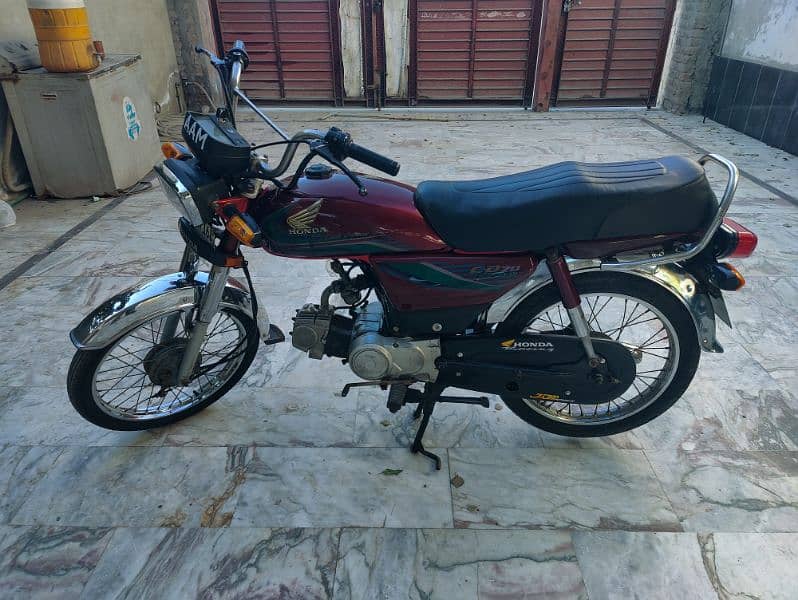 honda 70cc bike 2015 model biometric available 4