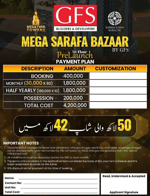 Bahria Town Shop Available On Easy Installment 1