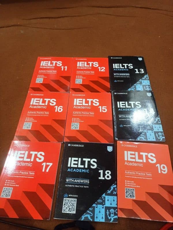 IELTS Academic Training 11 to 19 Nine Books set+ Makkar IELTS SPEAKING 1