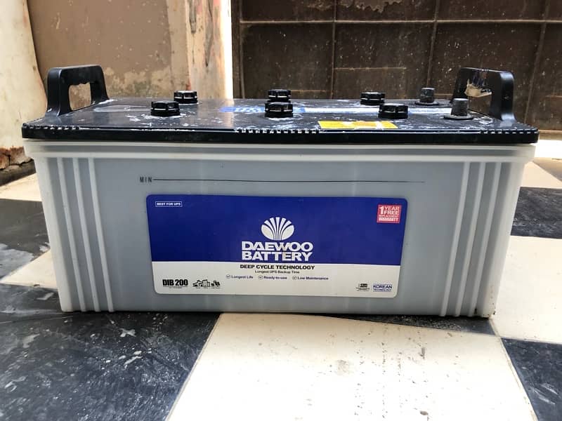 Daewoo battery 200 Dib 2