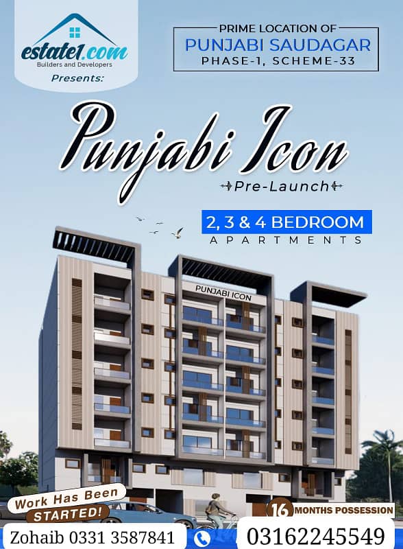 Punjabi Icon sector 25_A scheme 33. Near sumaira chowk 0