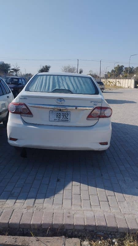 Toyota Corolla XLI 2011 7