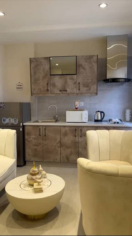 One Bed Furnished Apartment Available For Sale In Quaid Block Bahria Town Lahore 2