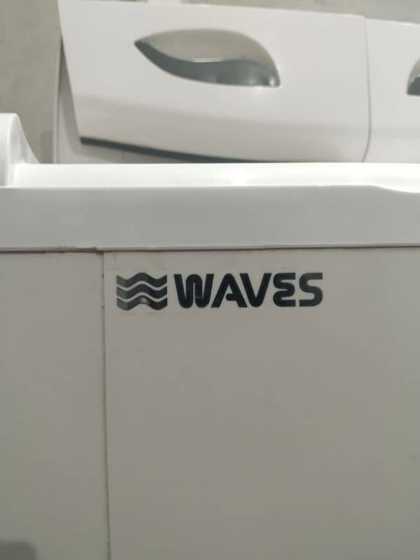 waves. washing machine with dryer 8