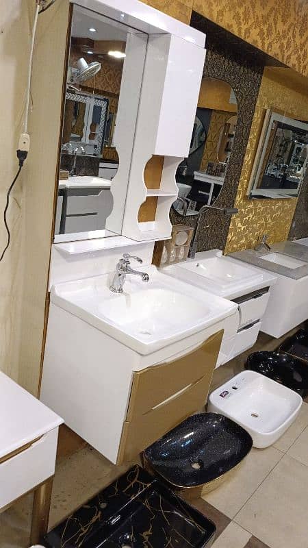 PVC vanity 15mm sheet. Bath tub 2