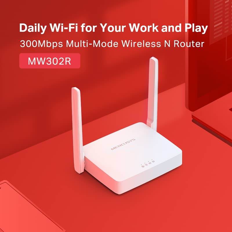 Mercusys MW306R 300 Mbps Multi-Mode Wireless N Router 0