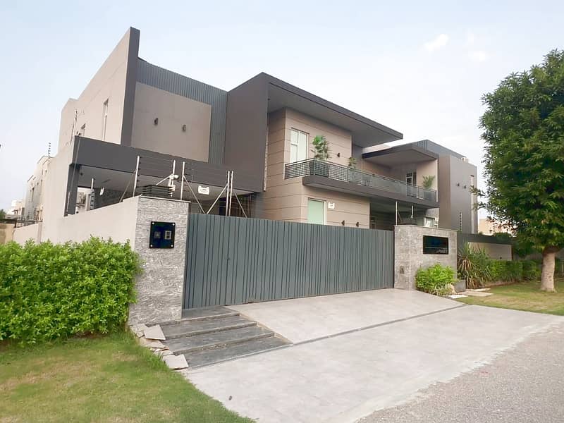 2 Kanal Ultra Modern Luxury House Available For Sale With 32 Kw Solar Installed In DHA Phase 6 Lahore 0