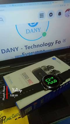 BRAND NEW DANY AIRDOTS 101-with gift DIGITAL LED WATCH.