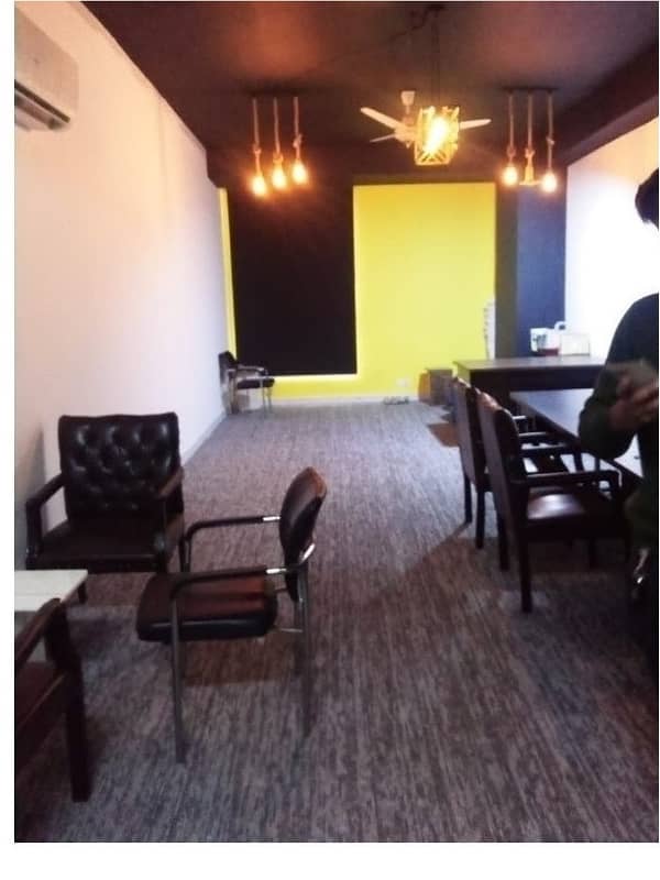 Fully furnish office Area 560 Square Feet Office Available For Rent Real Pictures In Main Boulevard Road Gulberg 3 Lahore 0