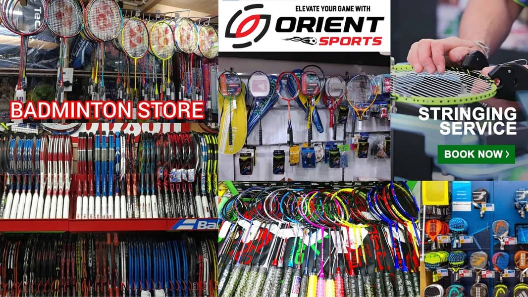 Badminton\Rackets\Squash Rackets\tennis\All Sports Items Available ISB 0