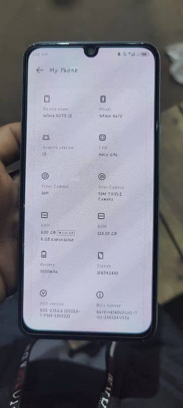 Infinix note 12 G96 (8+128) 5