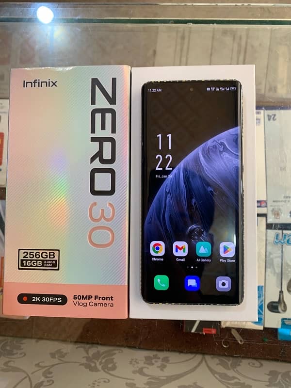 infinix Zero 30 8/256 with complete box 0