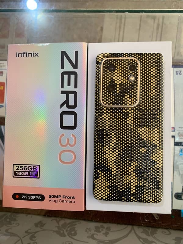 infinix Zero 30 8/256 with complete box 1