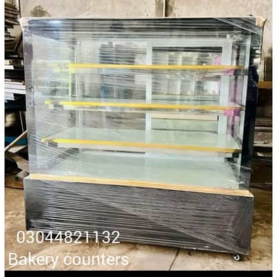 bakery rack counter| Modern Bakery Showcase