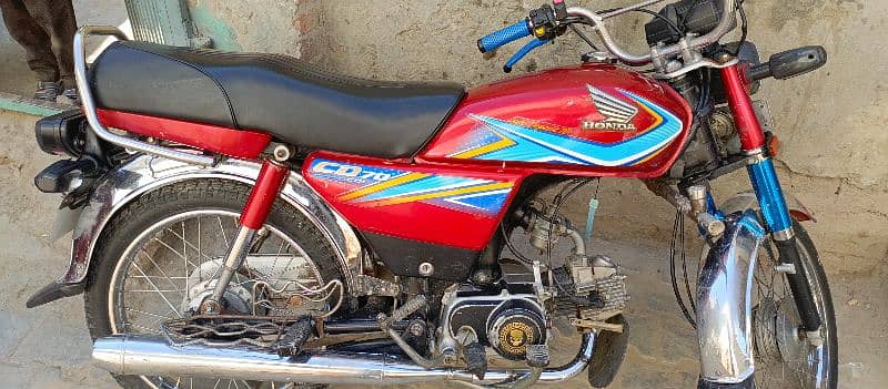 Honda  70cc  2019 madal ha har chiz ok ha 0