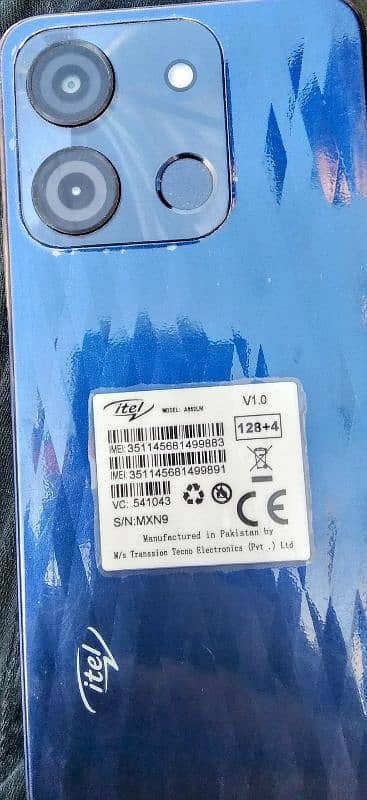 exchange possible: itel A60s 4+4 128gb with box 2