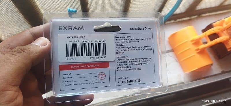 msata 128gb Belkul new hy came from out country not in use then i sold 1